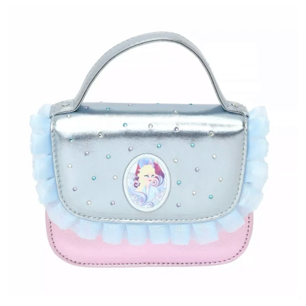 💥 2/$10 
Disney Frozen Elsa Silver and Pink Kids Handbag